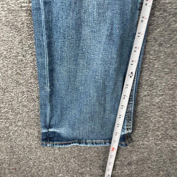 BKE Jake Jeans Mens 30L Loose Baggy Distressed Faded Grunge Ripped Torn Trashed - Picture 10 of 14